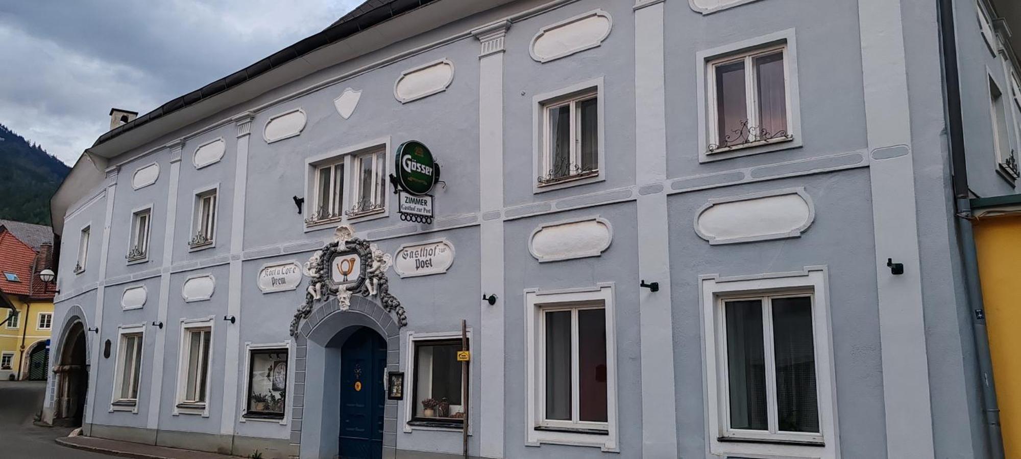 Gasthof Zur Post ไอเซเนิร์ซ ภายนอก รูปภาพ